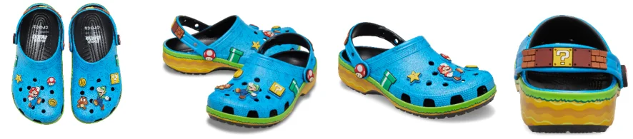 super mario crocs 8