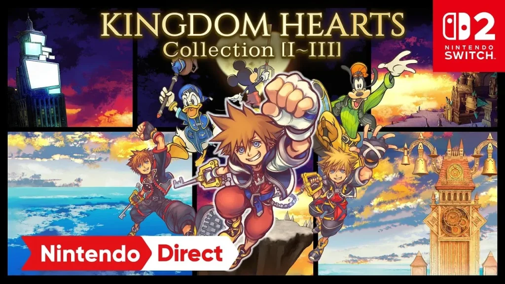 switch 2 nintendo direct kingdom hearts collection