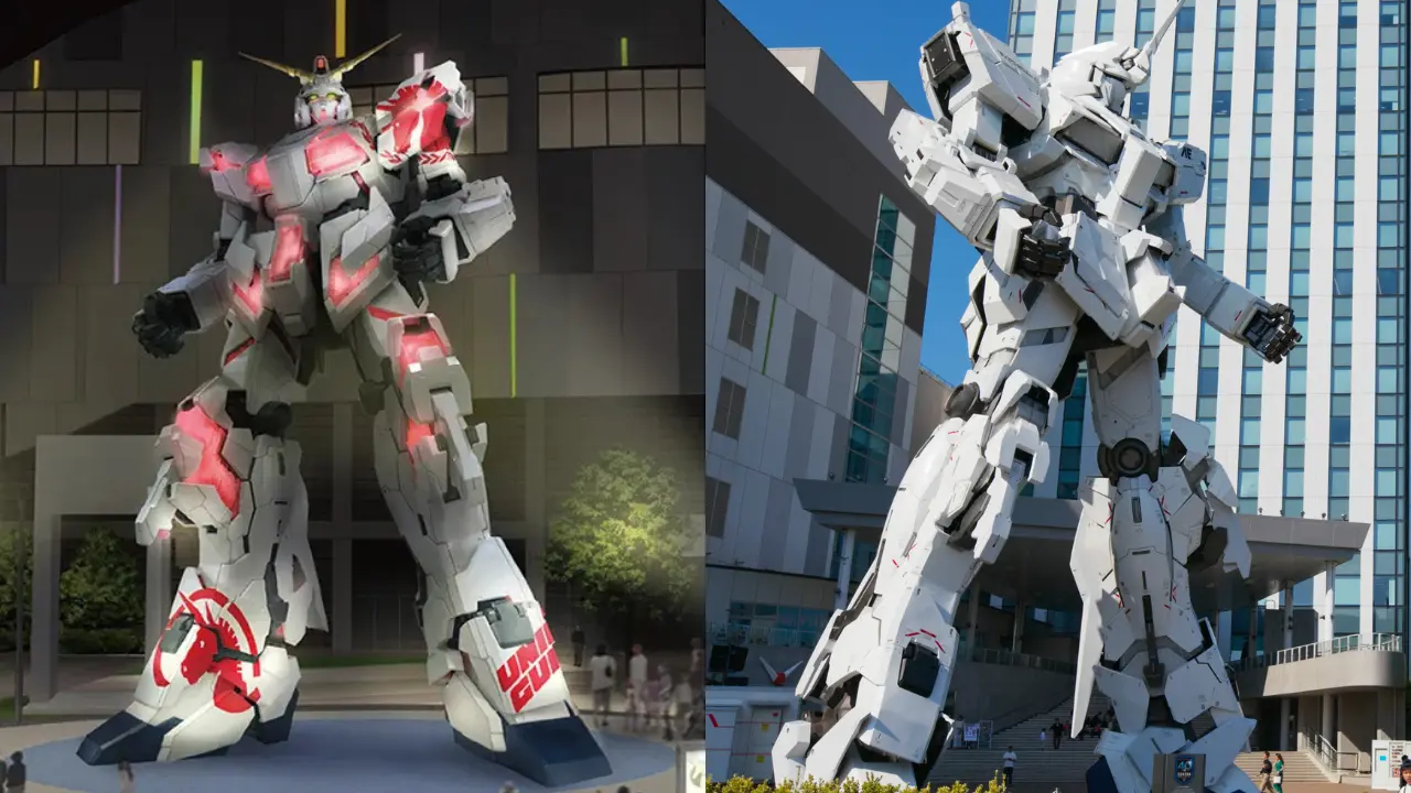 Headband promosi Gundam Café - merchandise gratis bertema Unicorn Gundam