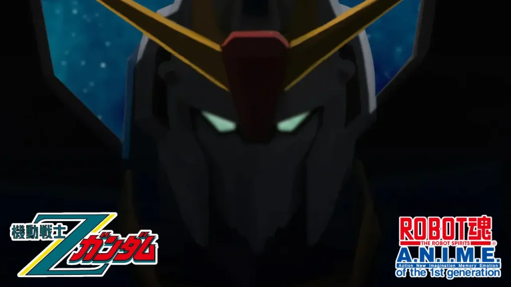 zeta gundam robot spirits ver anime teaser 0