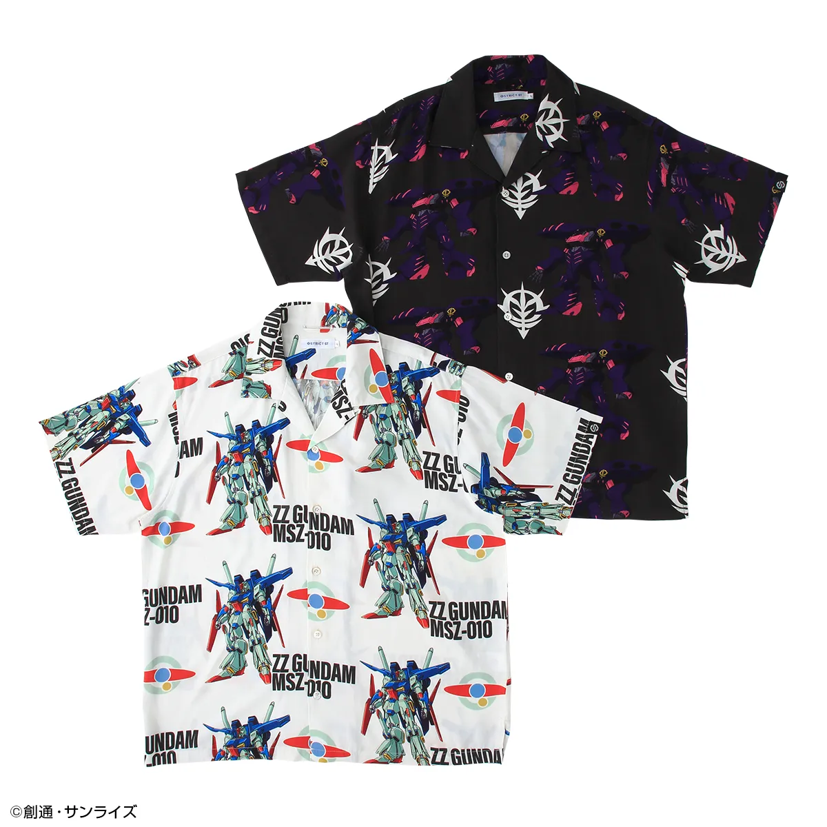 zz gundam aloha shirts 3