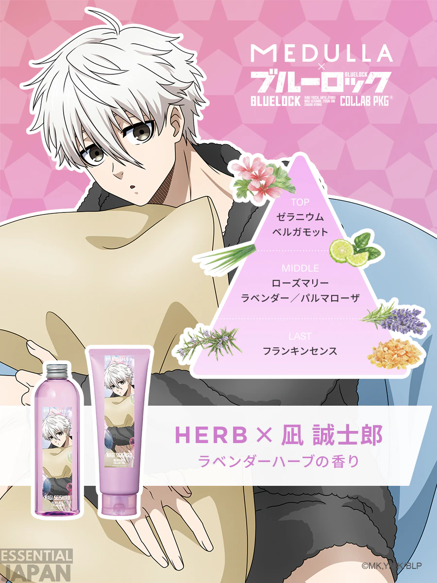 Blue Lock x MEDULLA Haircare collab 8