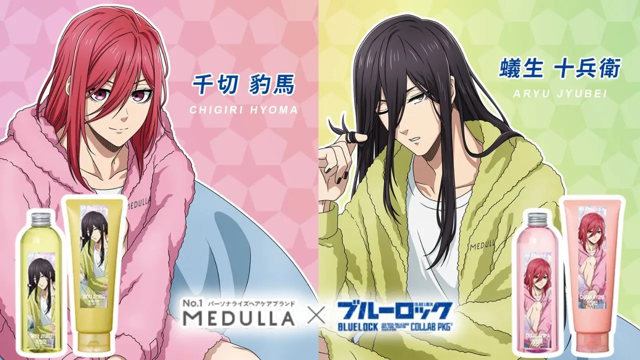Blue Lock x MEDULLA Haircare collab