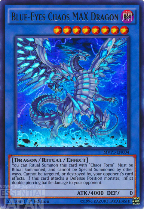 BlueEyesChaosMAXDragon MVP1 EN UR 1E yugioh tcg