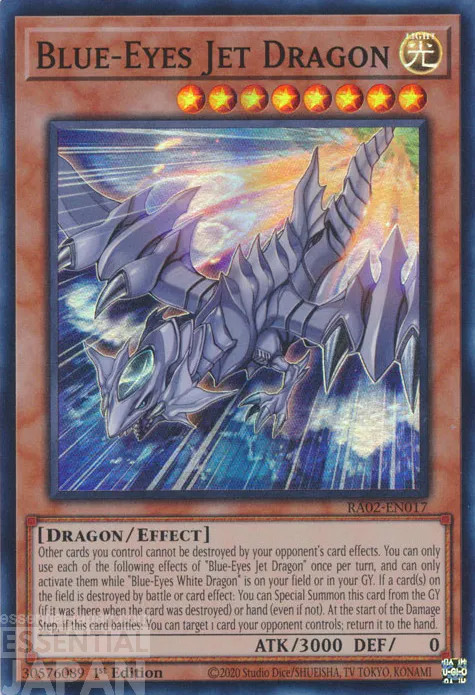 BlueEyesJetDragon RA02 EN SR 1E