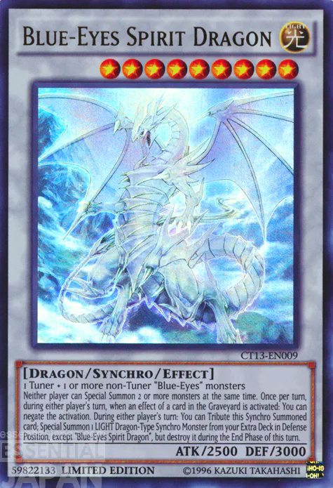 BlueEyesSpiritDragon CT13 EN UR LE