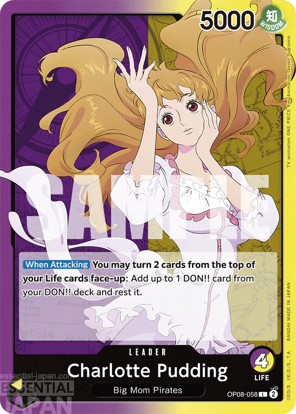 CHARLOTTEPUDDING one piece card game OP08 058
