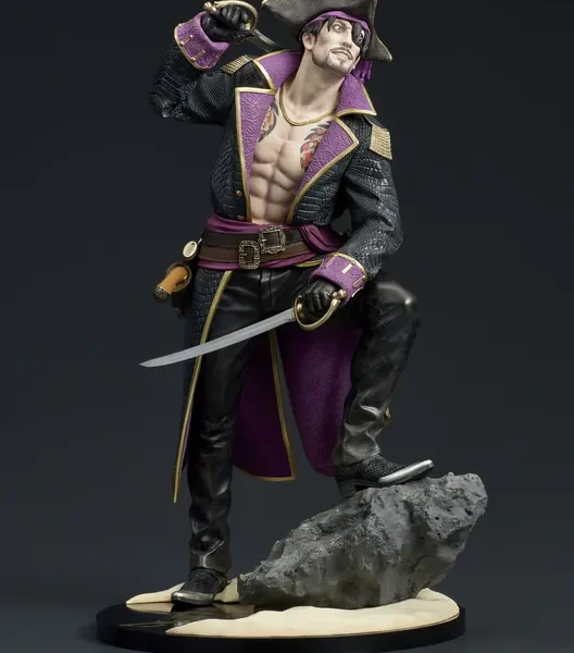 DIGSTA Like a Dragon Pirate Yakuza in Hawaii Captain Majima (Goro Majima) 5