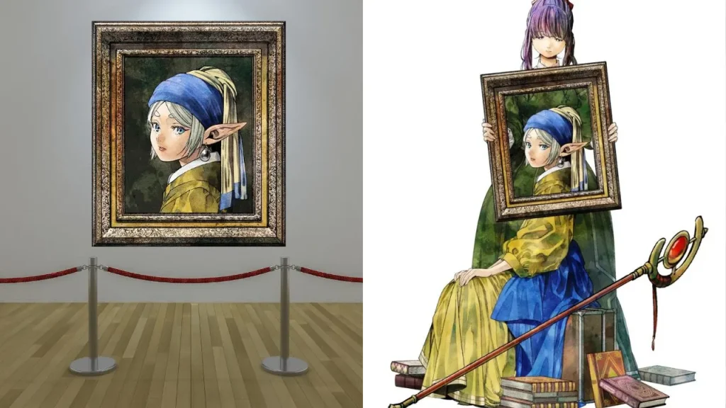 Frieren Vermeer Collab