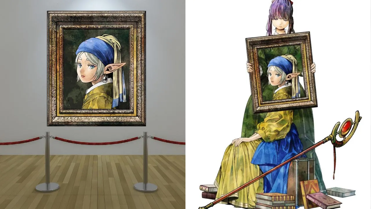 Frieren Vermeer Collab