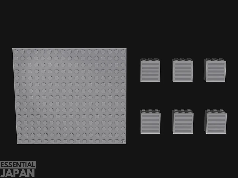 GOODSMILE BRICKROID BILL A SET 1