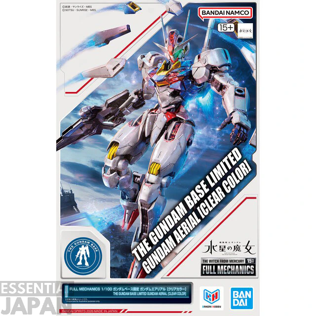 Gundam Base Limited Gundam Aerial [Clear Color] 6
