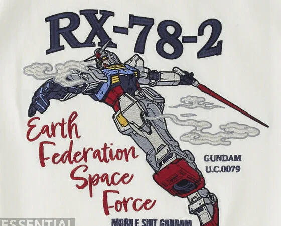 Gundam Embroidered T Shirt Collection 12