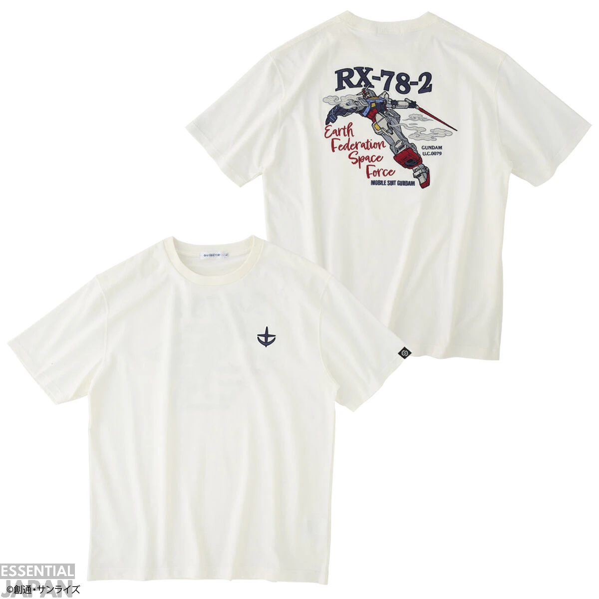 Gundam Embroidered T Shirt Collection 2