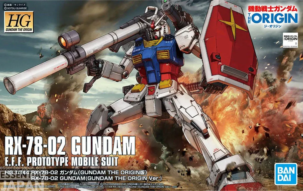 HGGTO 1144 RX 78 02 Gundam (Gundam The Origin Ver.) 5