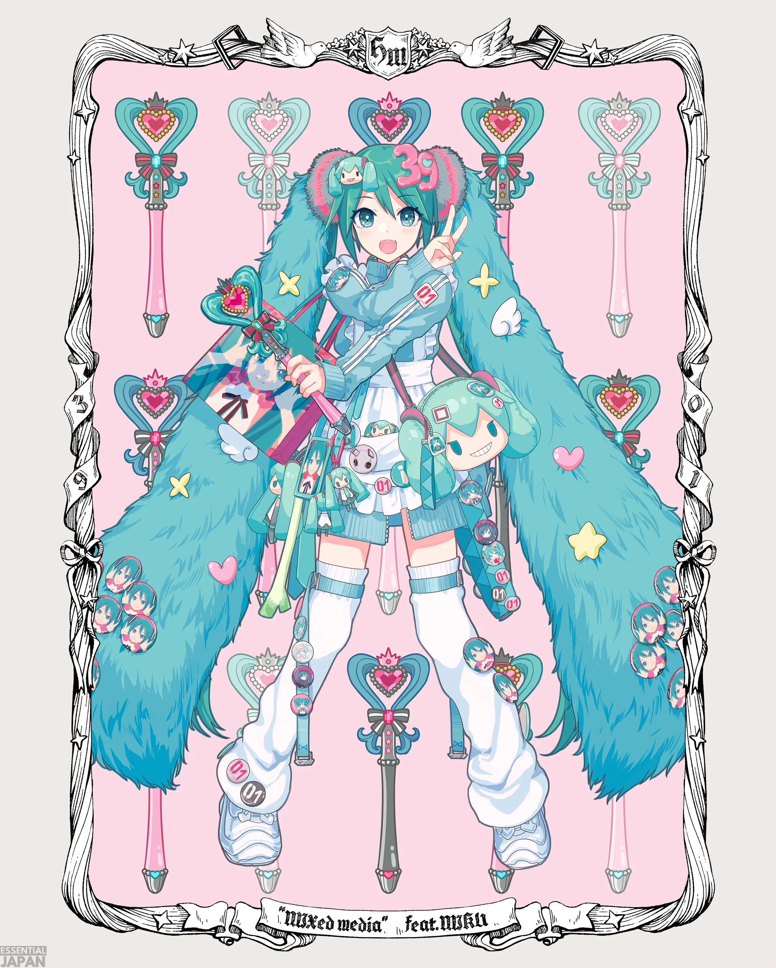 Hatsune Miku x iXima exhibition 5