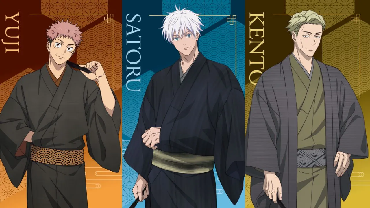 Jujutsu Kaisen Kimono Themed Pop Up Shop Main