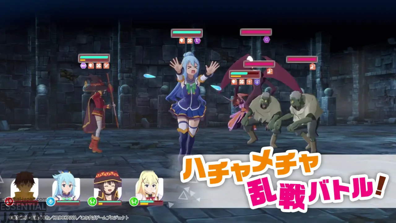 KONOSUBA mobile game pre registration 2