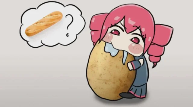 Kasane Teto Baguette Plush 3