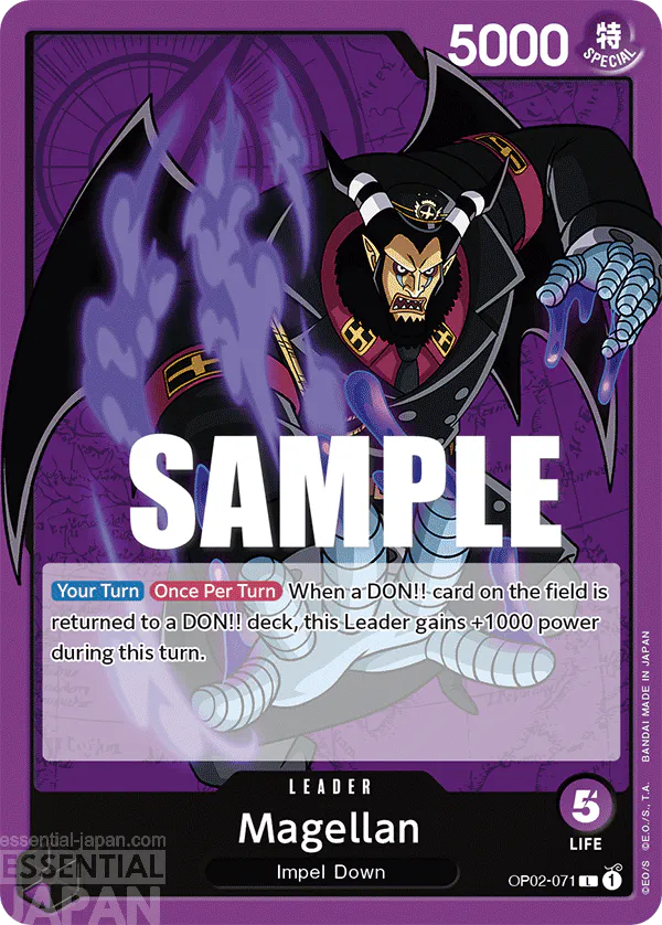MAGELLAN one piece card game OP02 071