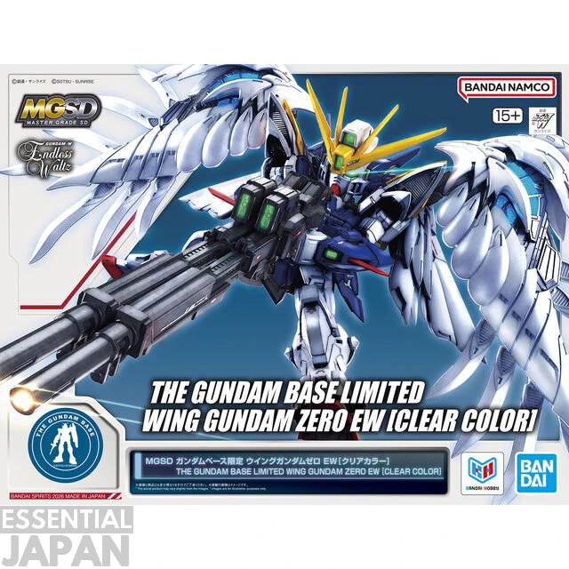 MGSD Gundam Base Limited Wing Gundam Zero EW [Clear Color] 8