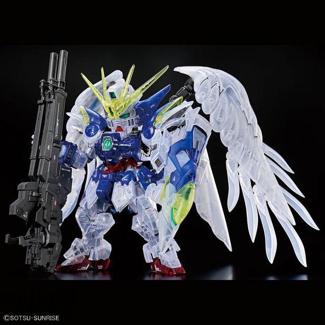 MGSD Gundam Base Limited Wing Gundam Zero EW [Clear Color]