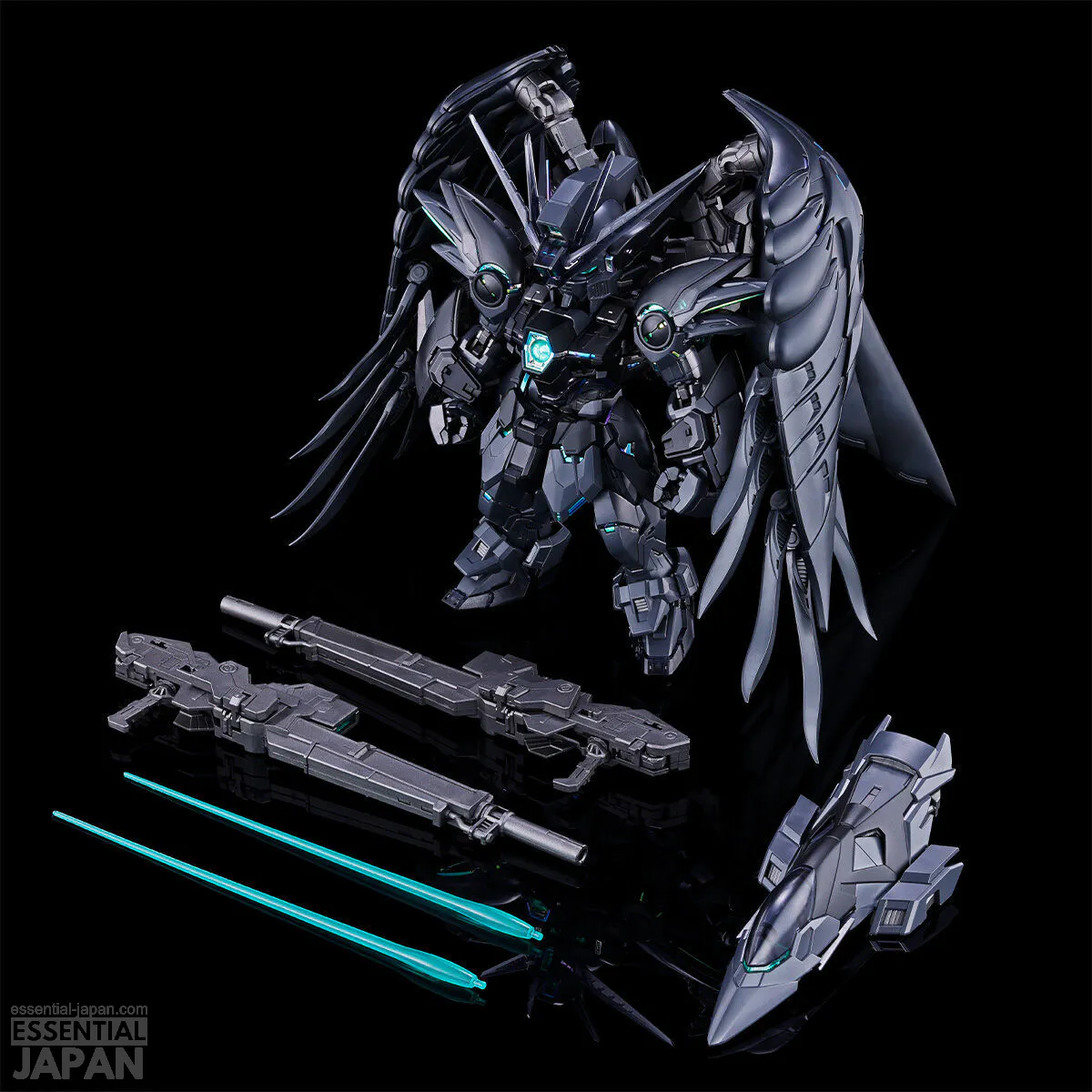 MGSD Wing Gundam Zero EW [Structural Color Coating Black] 9