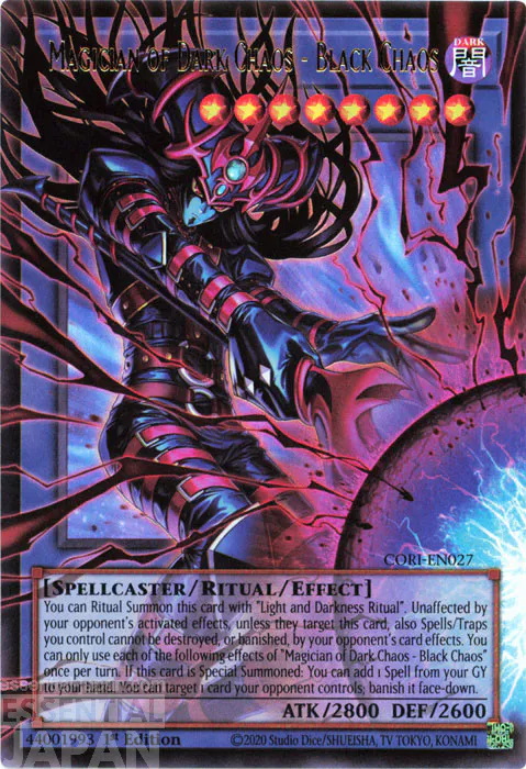 MagicianofDarkChaosBlackChaos extended art yugioh 3