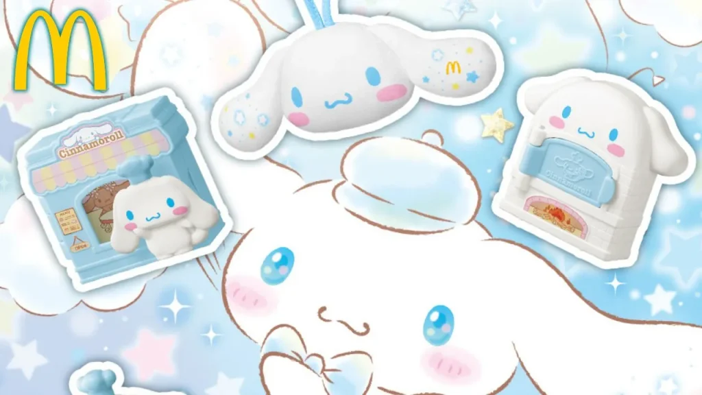 McDonald's Sanrio Cinnamoroll Happy Meal Toys Main