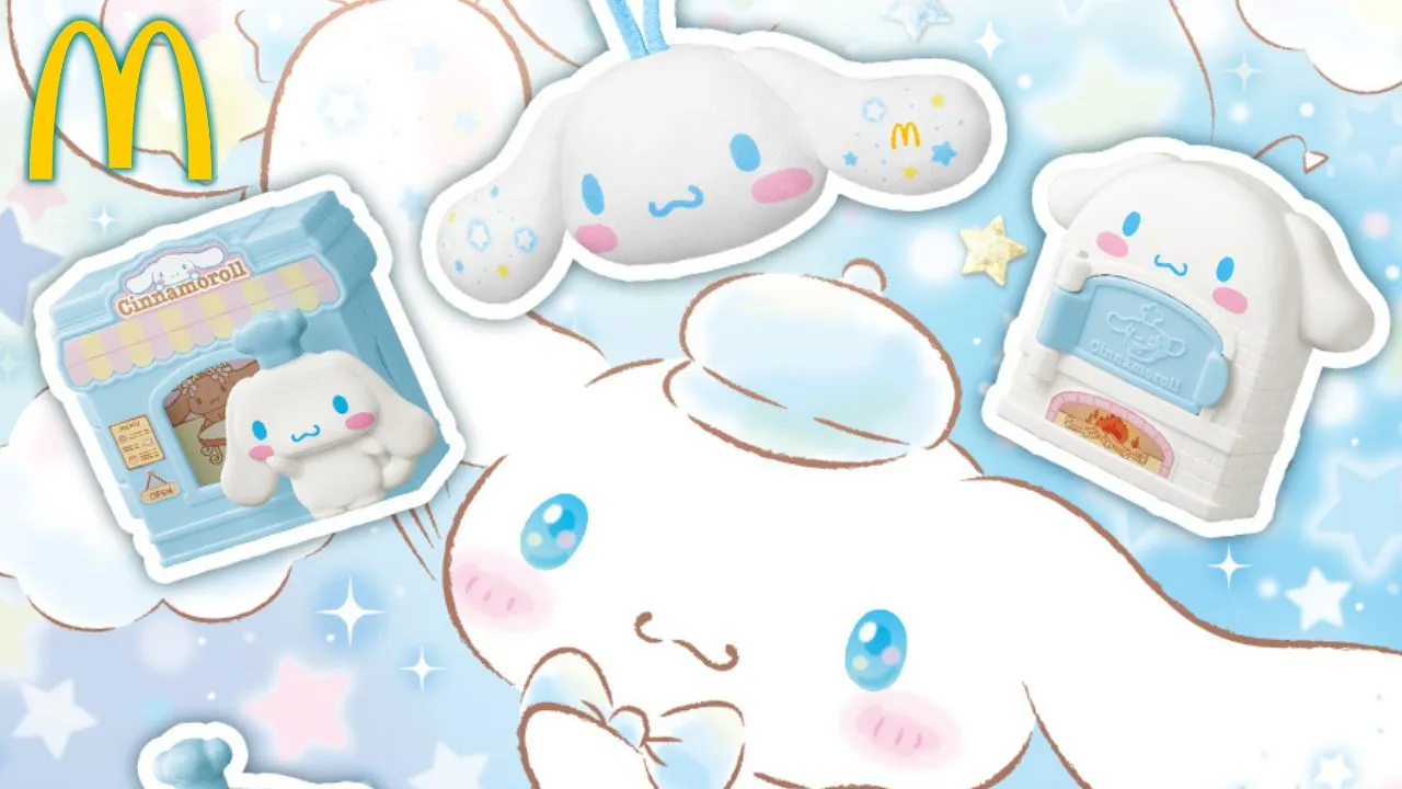 McDonald's Sanrio Cinnamoroll Happy Meal Toys Main