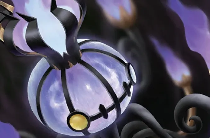 Mega Chandelure ex pitch black full art 02