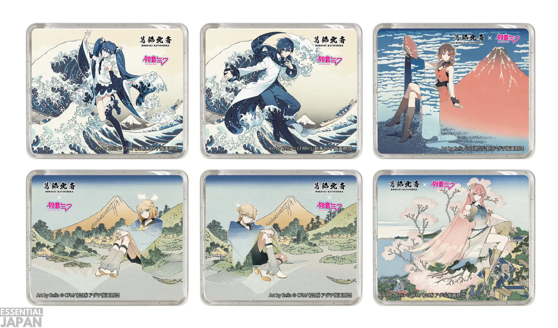 Miku & Piapro Characters Hokusai Collab Goods 10