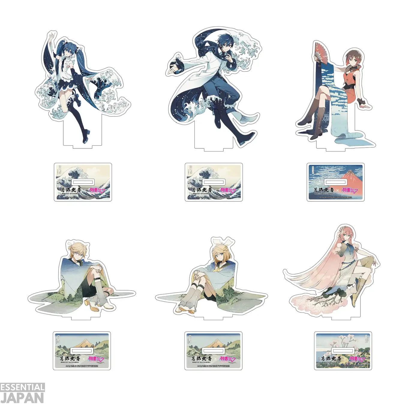 Miku & Piapro Characters Hokusai Collab Goods 12