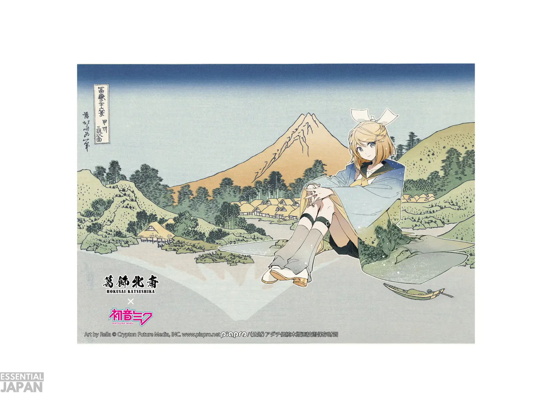 Miku & Piapro Characters Hokusai Collab Goods 15