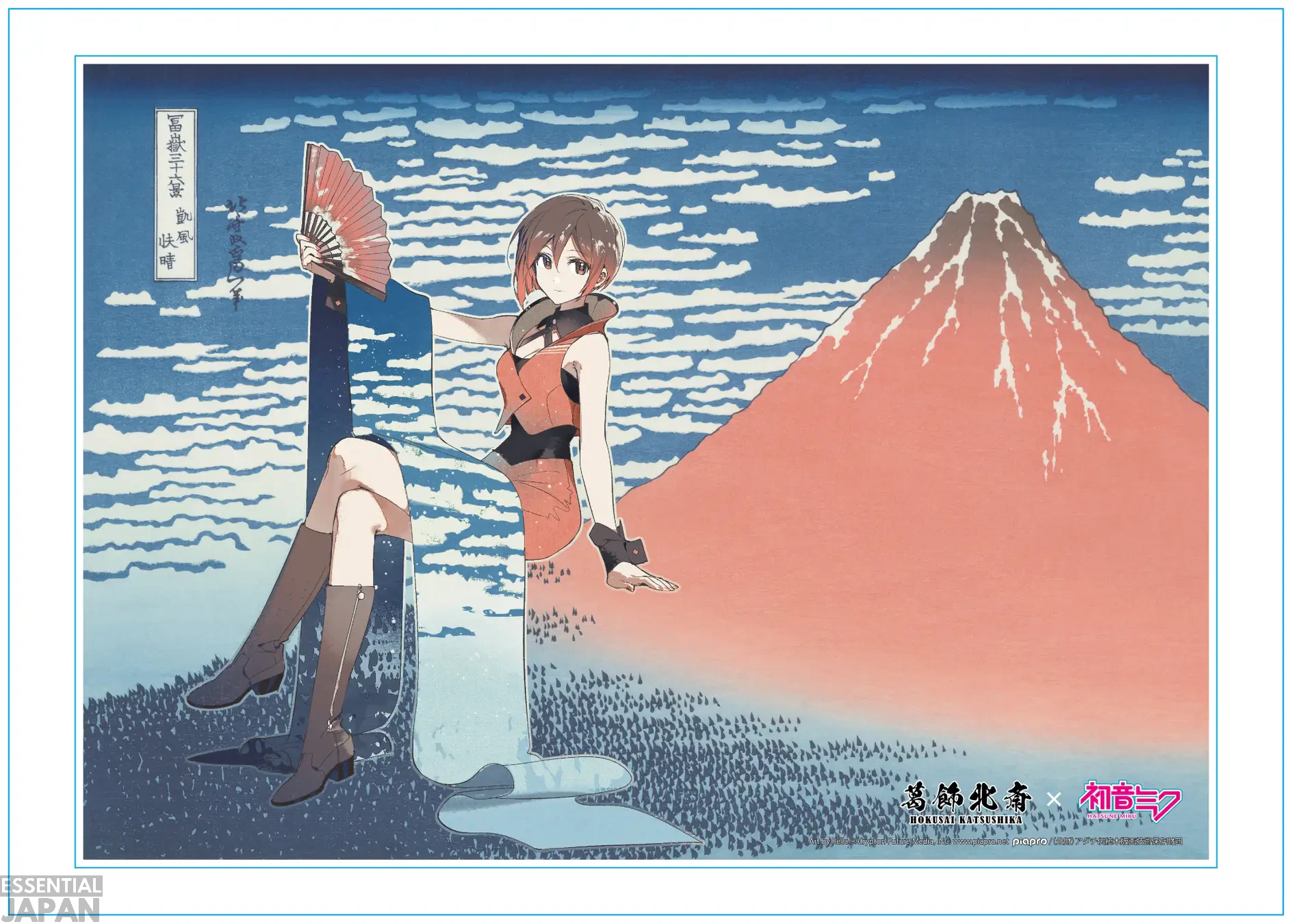 Miku & Piapro Characters Hokusai Collab Goods 25