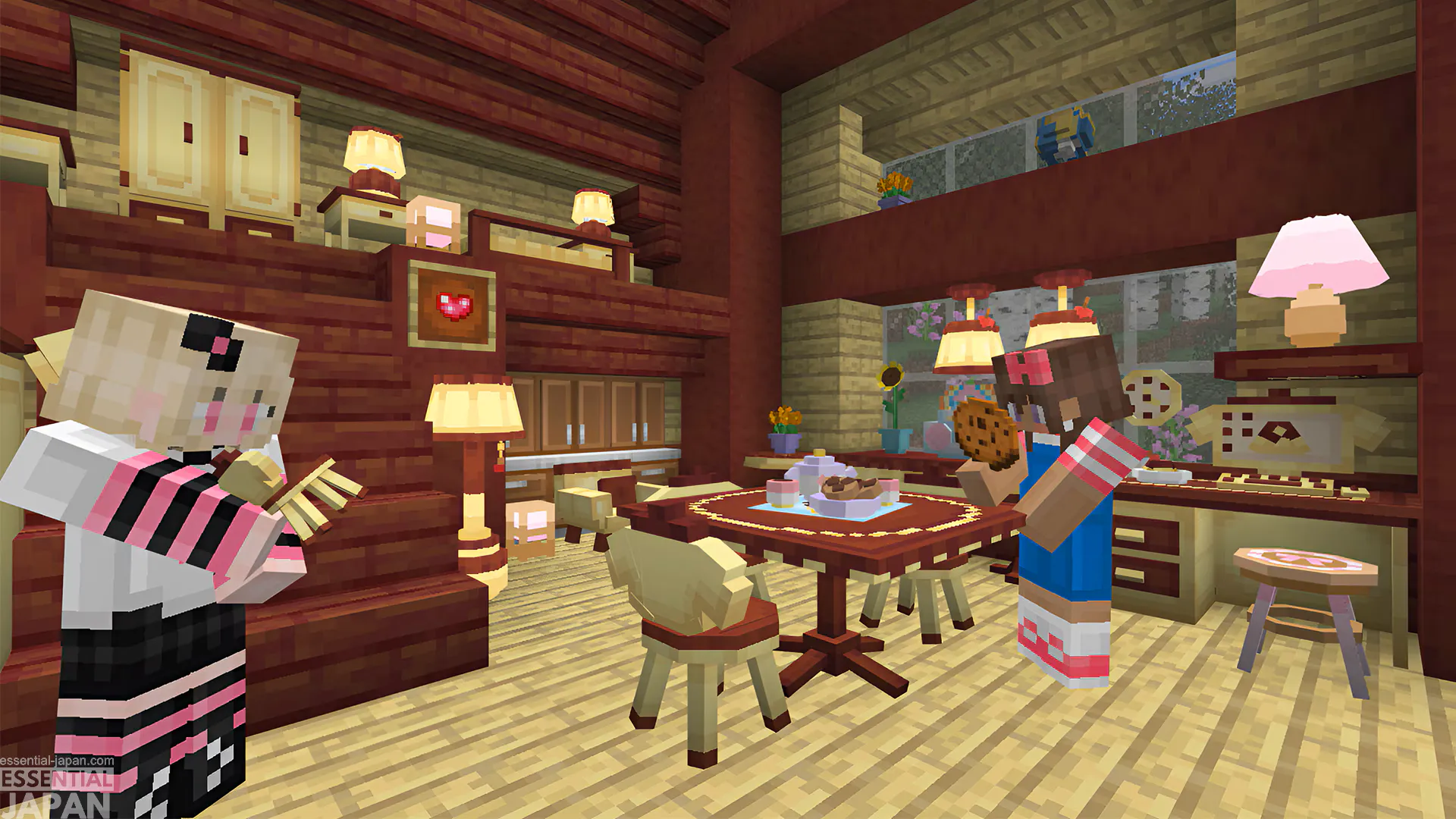 Minecraft Bedrock Hello Kitty and Friends Furniture 3