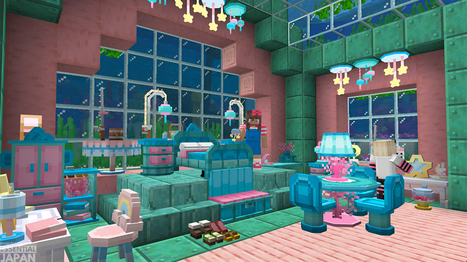 Minecraft Bedrock Hello Kitty and Friends Furniture 6