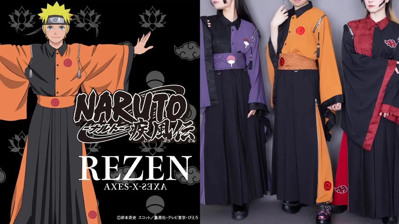 Naruto x REZEN Fashion Collab