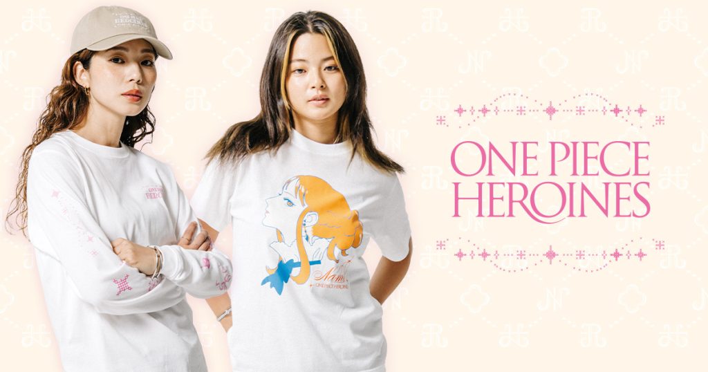 ONE PIECE HEROINES' First Official Apparel Collection 2