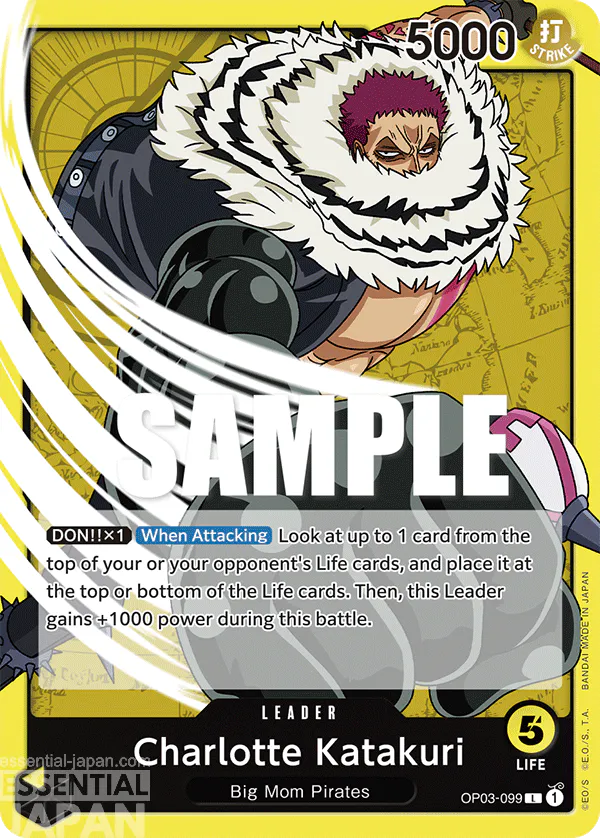 OP03 099 Charlotte Katakuri one piece card game 3