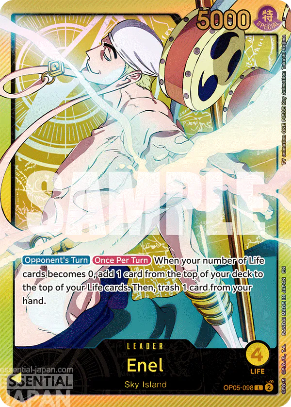 OP05 098 Enel one piece card game 1