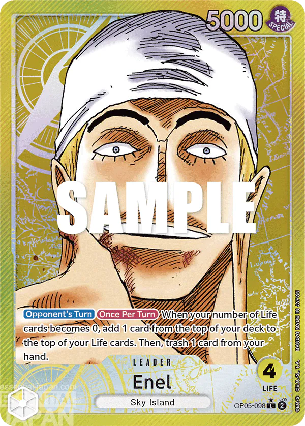 OP05 098 Enel one piece card game 2