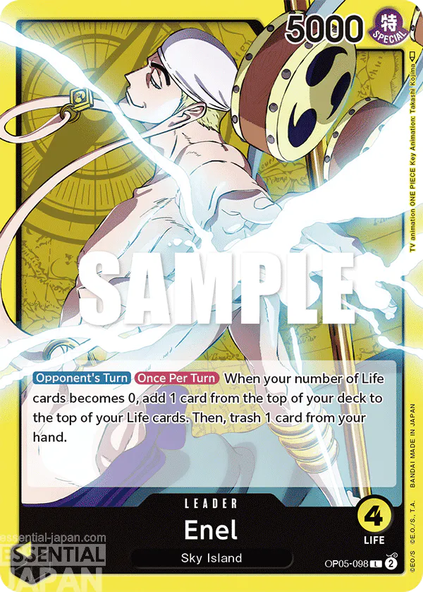 OP05 098 Enel one piece card game 3