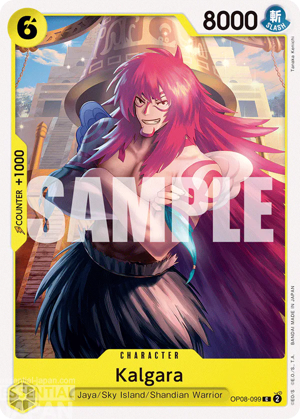 OP08 099 kalgara one piece card game