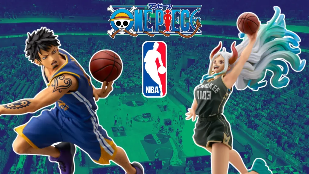 One Piece x NBA Collab Figures fourth wave 0