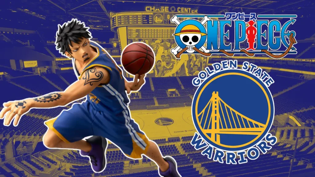 One Piece x NBA Collab Figures trafalgar law golden state warriors 0