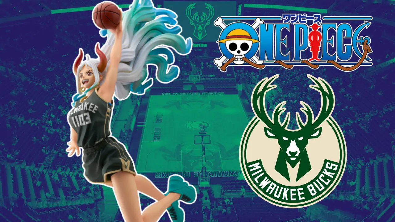 One Piece x NBA Collab Figures yamato milwaukee bucks 0