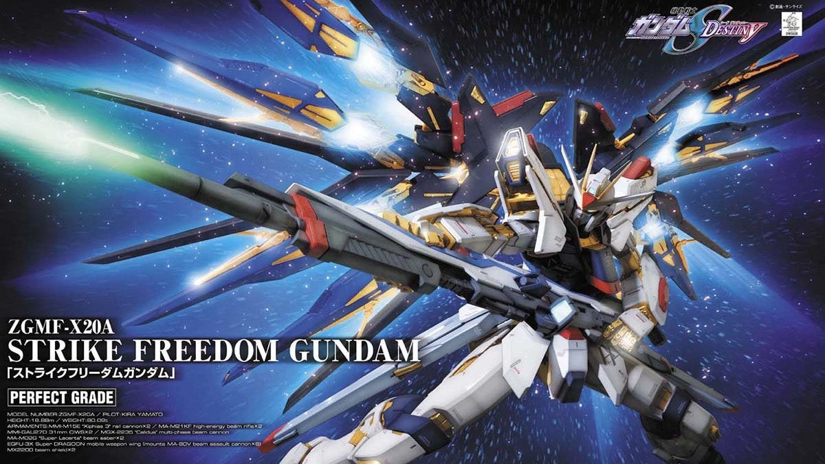 PG 160 Strike Freedom Gundam 0