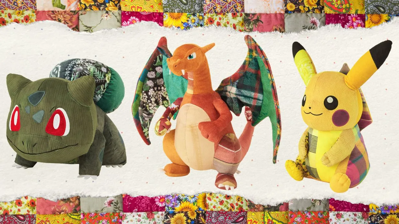 Pokémon Center Reveals Designer Plush Collection from Sean Wotherspoon