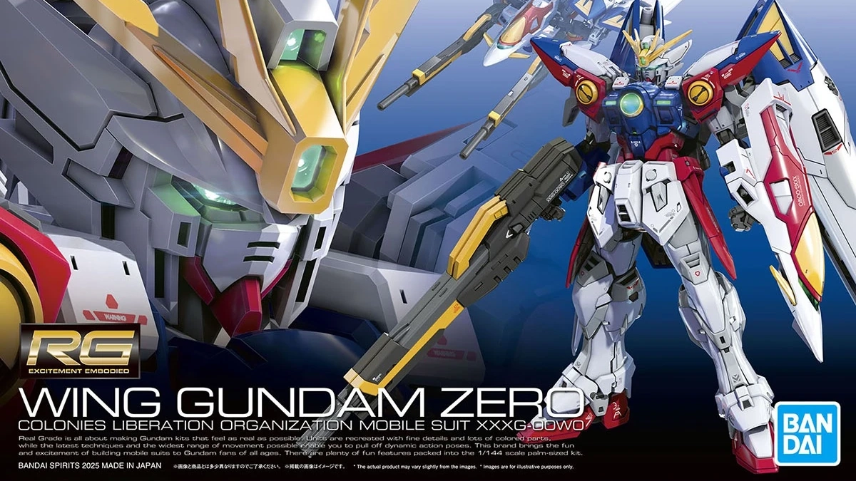 RG Wing Gundam Zero top